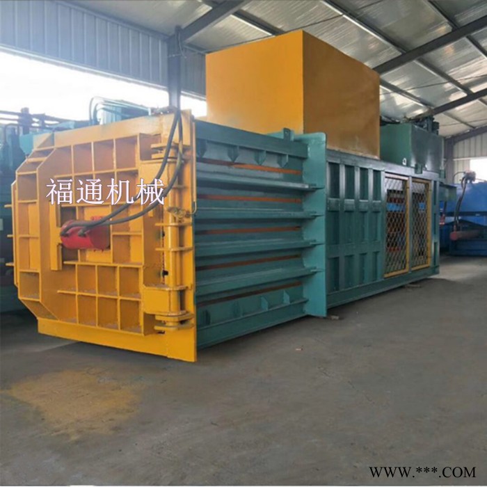 厂家定制液压打包机 废纸打包机 塑料瓶压缩机 卧式打包机 180吨废品打包机 易拉罐编织袋打包机图7