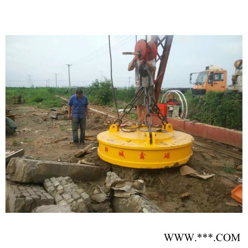 鑫磁 MW5-180L 起重电磁吸盘 电磁吊 专业生产货到付款图2