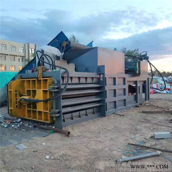 亨顺 金属废品打包机,全自动液压打包机 多功能穿绳液压打包机图6