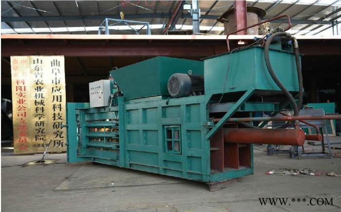 大型卧式液压打包机 废纸打包机  金属打包机  废塑料袋打包机科阳机械品质可靠图7