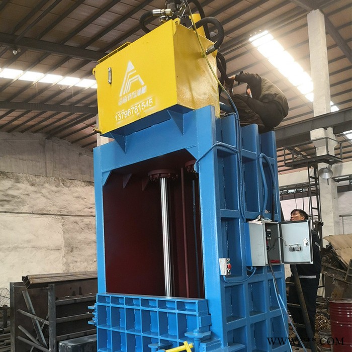 立式废纸打包机 100吨立式废纸打包机 立式打包机  液压打包机  卧式液压打包机生产厂家多功能液压打包机  欢迎咨询图2