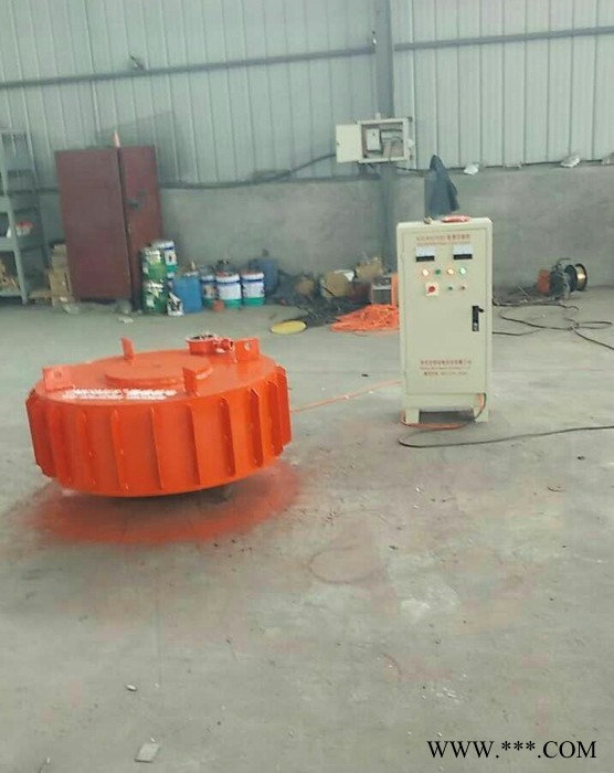 供应锐特电磁铁，制砖机RCDB-6强力除铁器，圆盘式电磁铁，水泥厂专用强磁除铁器，破碎机电磁吸盘图5