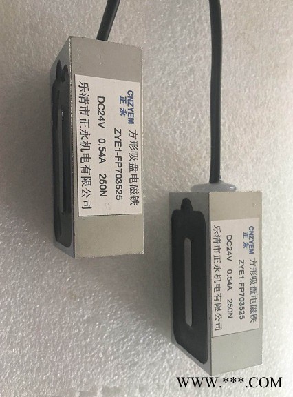 正永** 强力吸盘式电磁铁 圆形电磁吸盘 起重电磁铁吸盘ZYE1-P DC12V24V 吸力2.5公斤-120公斤图3