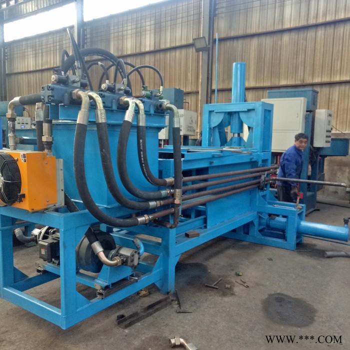 鑫熠机械供应  麦草秸秆打包机 液压秸秆打包机 打包机厂家 菌草打包机图3