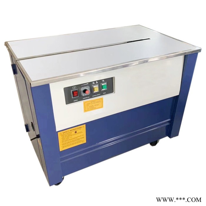 【恒 为】厂家供应  湖南打包机 高台打包机 半自动打包机 PP带打包机批发图2