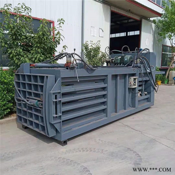 双鹰 120吨卧式打包机 卧式秸秆打包机 卧式废纸打包机厂家图5