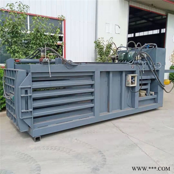 双鹰 120吨卧式打包机 卧式秸秆打包机 卧式废纸打包机厂家图3