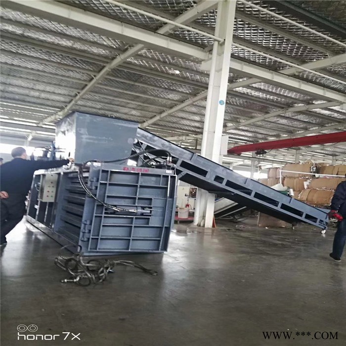 双鹰 120吨卧式打包机 卧式秸秆打包机 卧式废纸打包机厂家图6