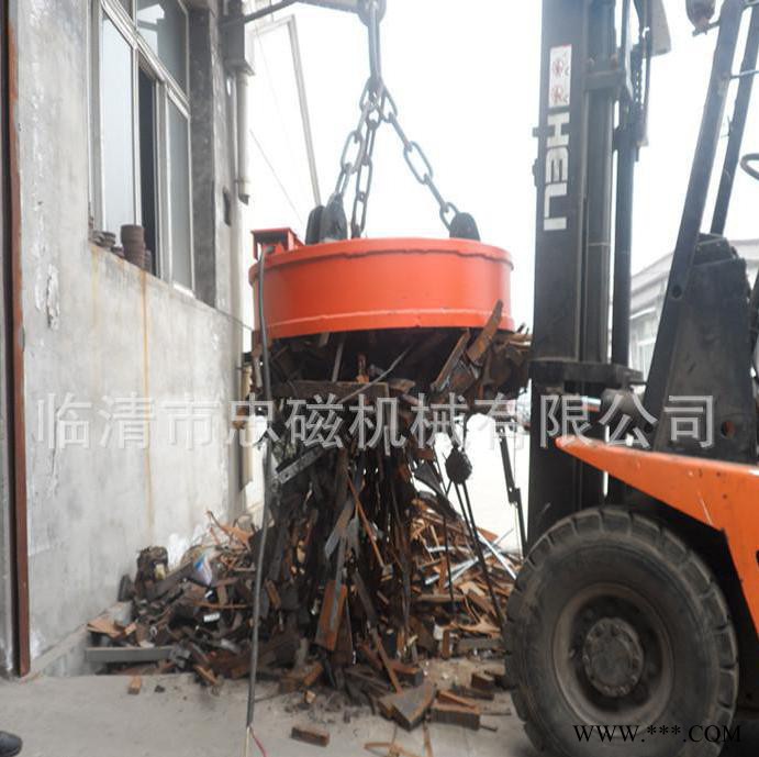 忠磁厂家批发MW5-110起重电磁吸盘起重电磁铁忠磁磁力吸盘厂家图2