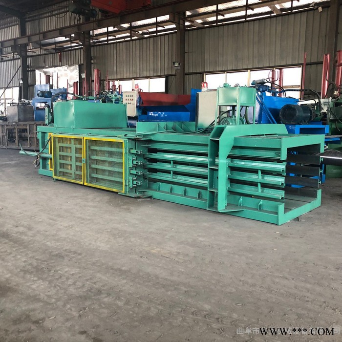 卧式废纸打包机 云南服装半自动打包机 卧式废纸打包机单位图7