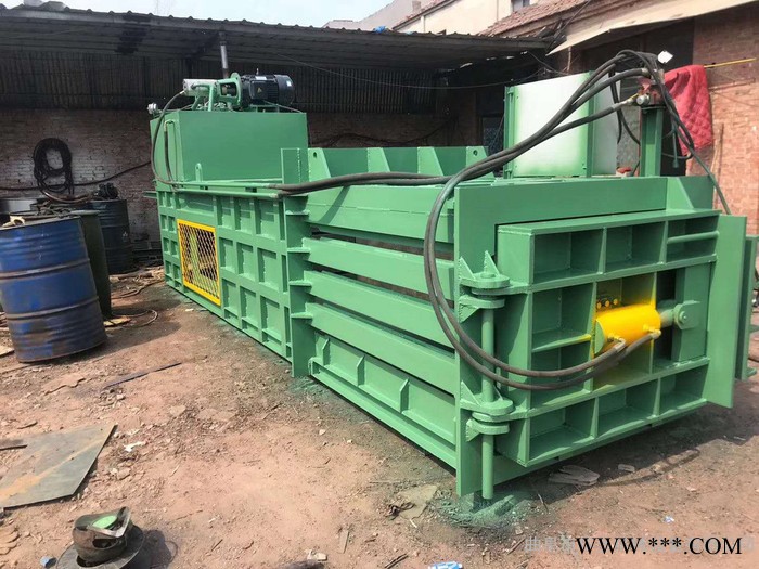 卧式废纸打包机 云南服装半自动打包机 卧式废纸打包机单位图5