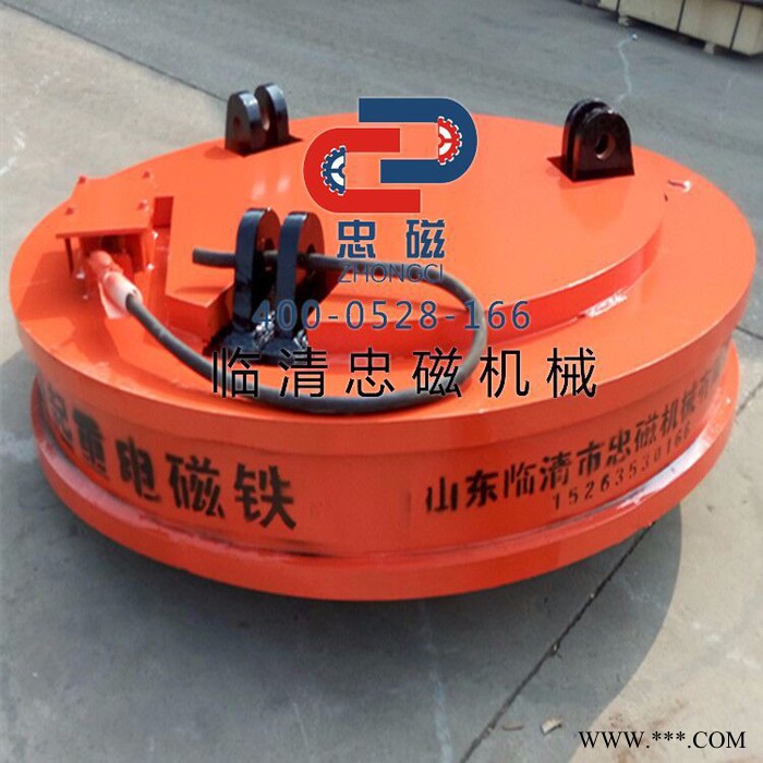 忠磁厂家供应MW5-180 起重电磁吸盘龙门吊电磁铁质量保证价格优惠忠磁供应起重废钢电磁铁图3