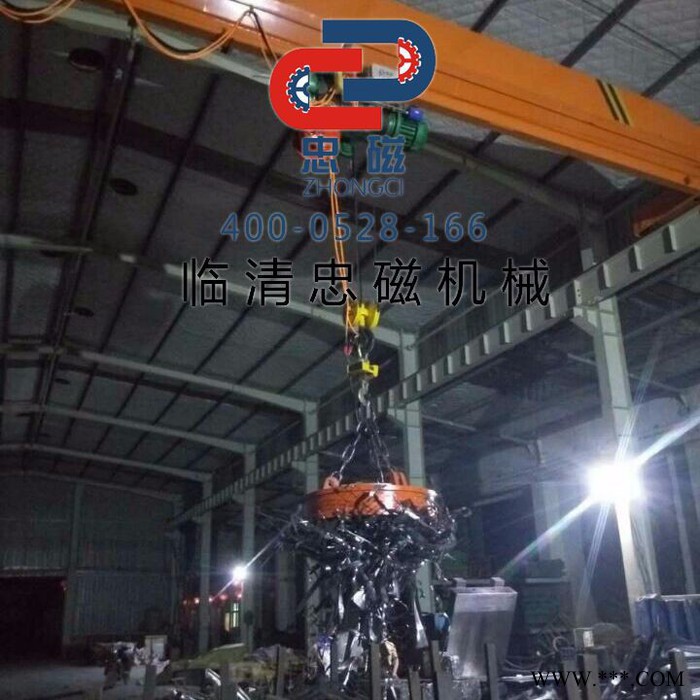 忠磁厂家供应MW5-180 起重电磁吸盘龙门吊电磁铁质量保证价格优惠忠磁供应起重废钢电磁铁图2