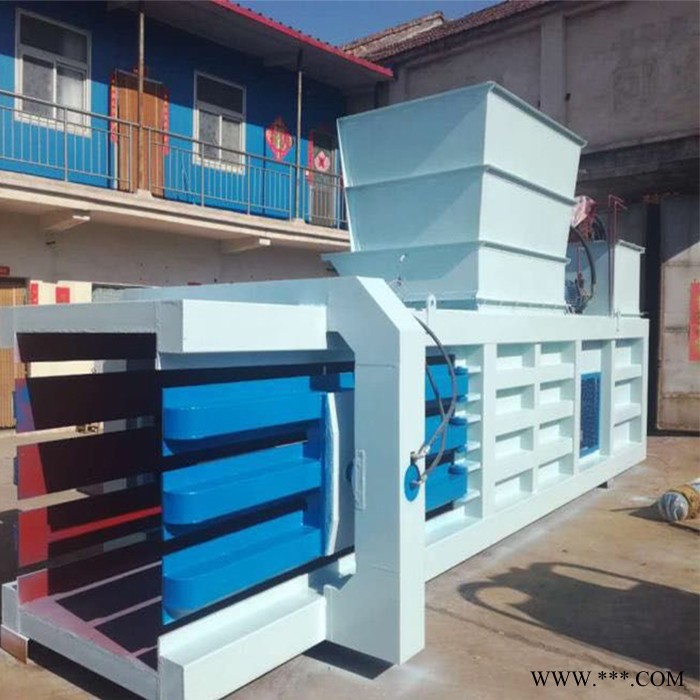 富德200立式液压废纸打包机液压废纸箱打包机液压废纸打包输送设备金属下脚料液压打包机图2