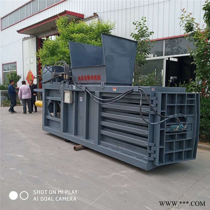 生产加工卧式打包机 废纸箱卧式打包机 多功能塑料瓶打包机新款图8