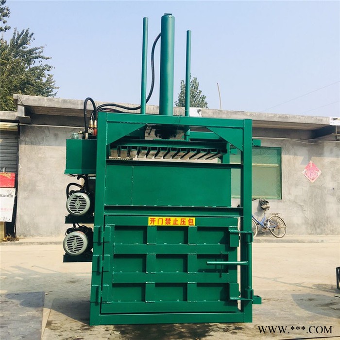 佳航布匹废料打包机 立式下脚料打包机 废纸压挤包机图5