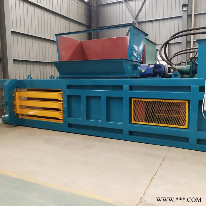 仁之泰rzt-160大型卧式废纸液压打包机塑料瓶半自动易拉罐压缩打包机纸箱压捆机图3