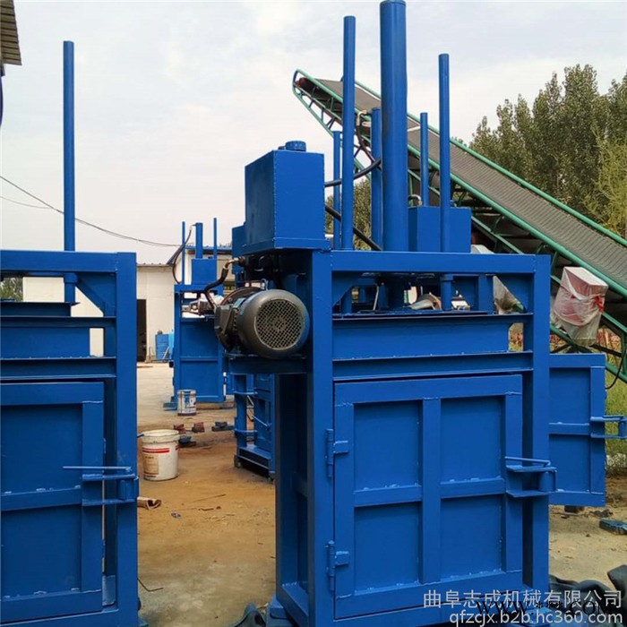 多用途液压打包机 棉花布匹压缩打包机 塑料薄膜紧缩压包机图4