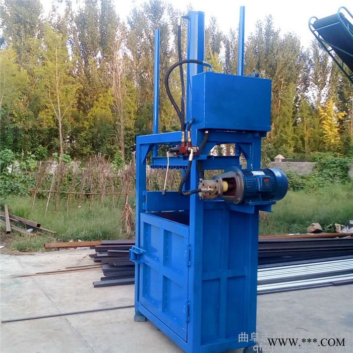 多用途液压打包机 棉花布匹压缩打包机 塑料薄膜紧缩压包机图5