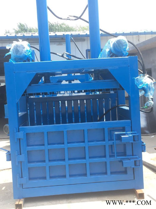 钢板加厚油漆桶压扁机 铁皮压块打包机废纸箱废料打包机厂家图5