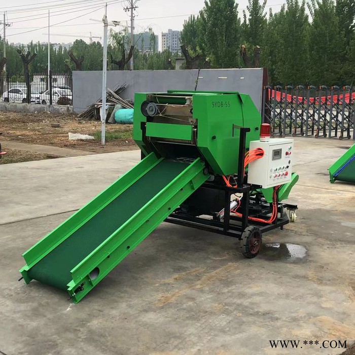 圣隆 青贮打包机 苞米秸秆青贮打捆一体机图2