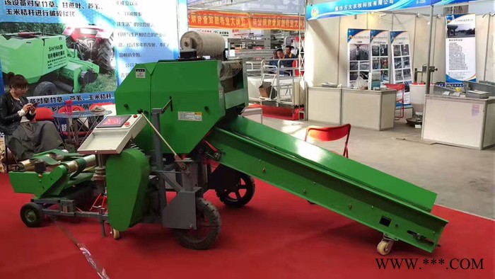 圣隆 青贮打包机 苞米秸秆青贮打捆一体机图4