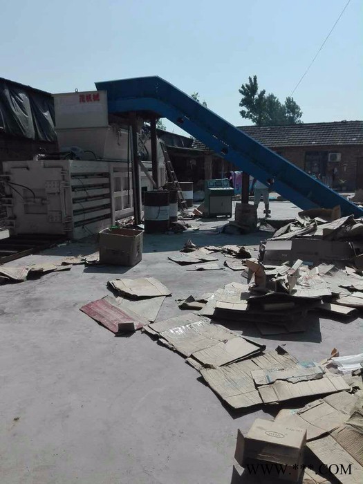 河南金茂80型 环保节能废纸箱塑料瓶打包机设备图2