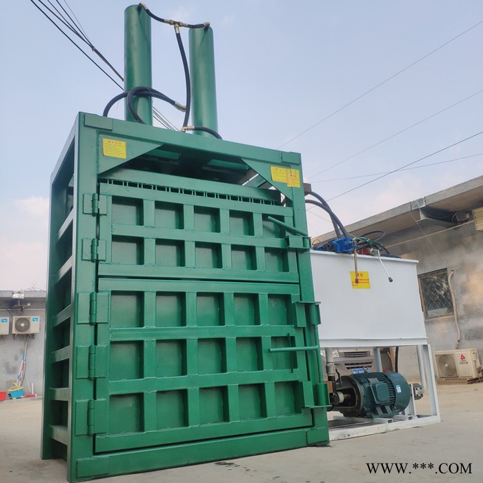 易拉罐液压打包机 金属下脚料压块机 半自动编织袋挤包机厂家图8