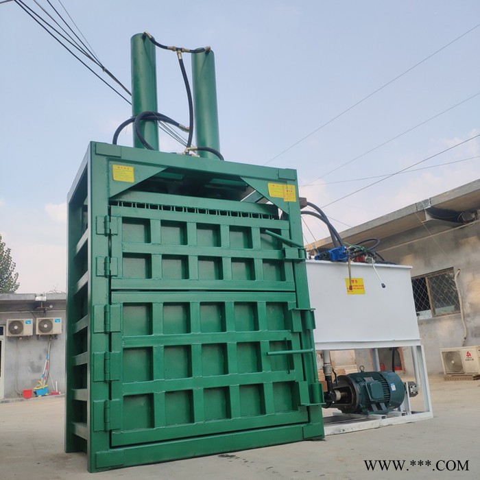 易拉罐液压打包机 金属下脚料压块机 半自动编织袋挤包机厂家图7