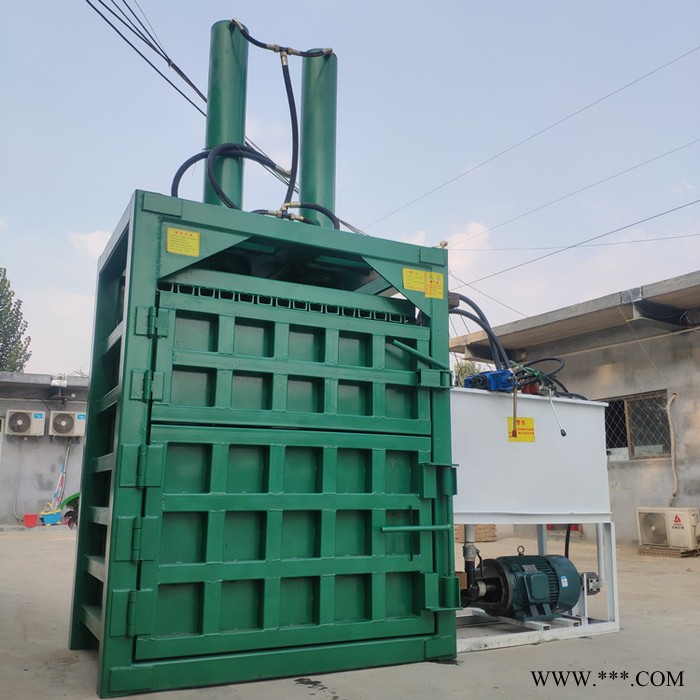 易拉罐液压打包机 金属下脚料压块机 半自动编织袋挤包机厂家图6