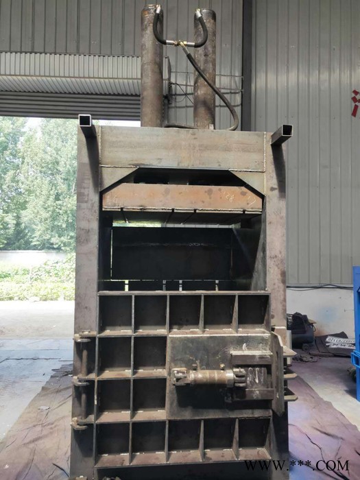 石成金  压缩塑料废纸半自动打包机/双缸液压30吨打包机**图7