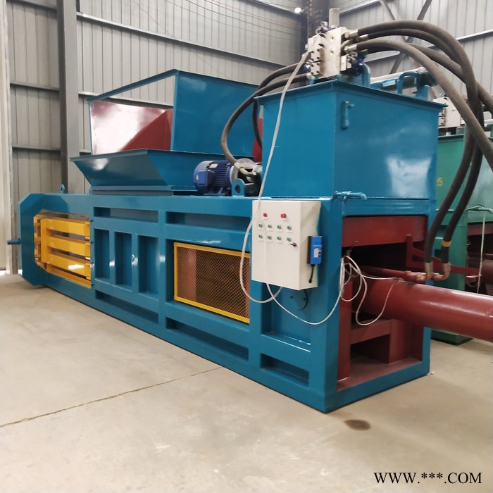 仁之泰供应160吨卧式液压全自动打包机纸板双泵式液压打包机废纸打包机图4