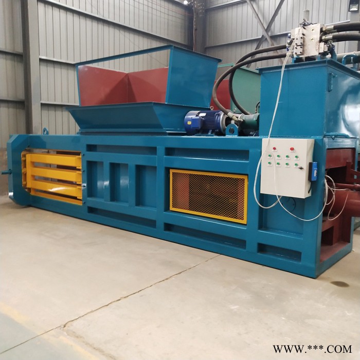 仁之泰供应160吨卧式液压全自动打包机纸板双泵式液压打包机废纸打包机图6