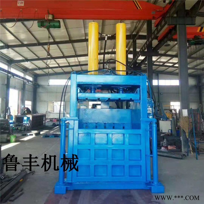 鲁丰机械lf-120 卧式废纸打包机塑料薄膜打包机供应图2