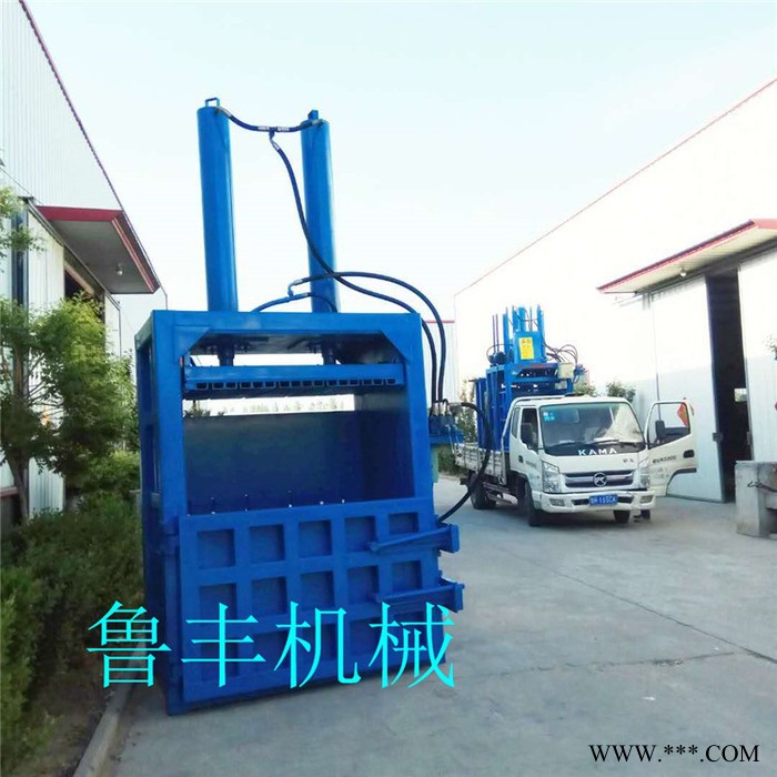 鲁丰机械lf-120 卧式废纸打包机塑料薄膜打包机供应图3