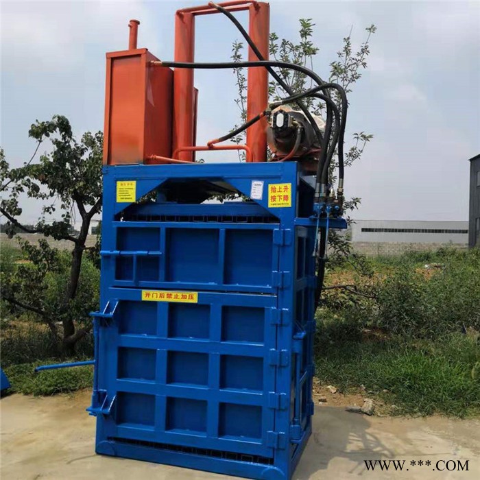 睿迪立式废纸液压打包机 浙江编织袋卧式塑料瓶打包机图7