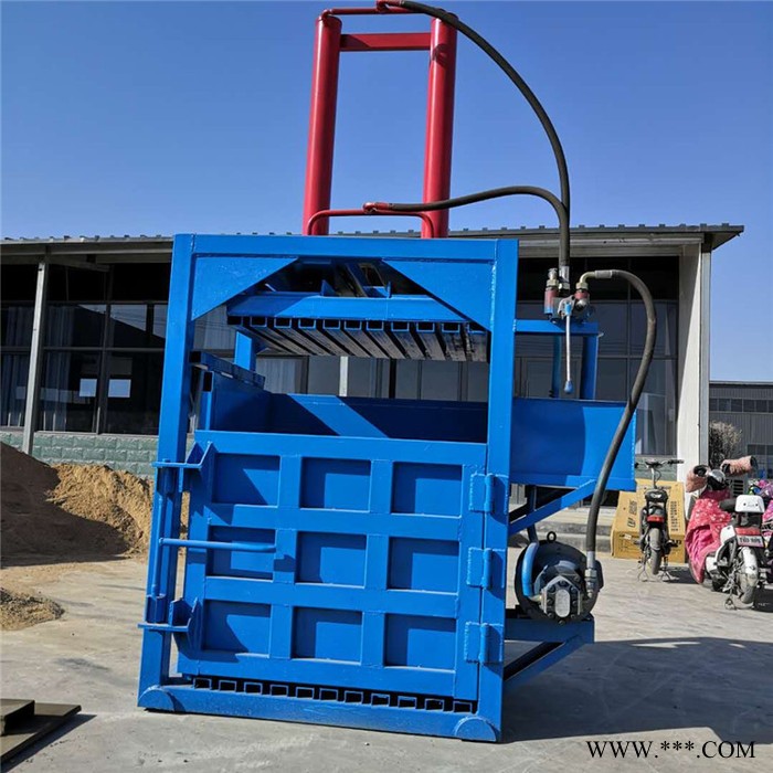 睿迪立式废纸液压打包机 浙江编织袋卧式塑料瓶打包机图6