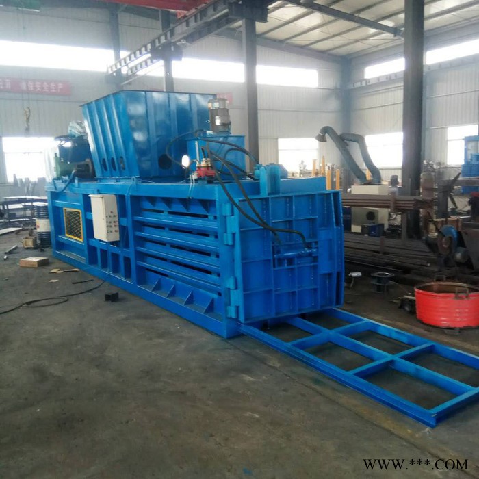 铁麒麟lf-120卧式液压打包机铝合金不锈钢包装盒边角料打包机图5