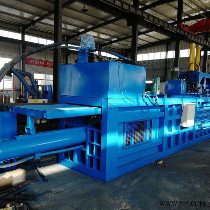 铁麒麟lf-120卧式液压打包机铝合金不锈钢包装盒边角料打包机图3