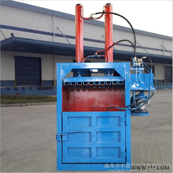 废纸壳打包机厂家哪有  宇晨树林落叶打包机 立式打包机各种规格图2