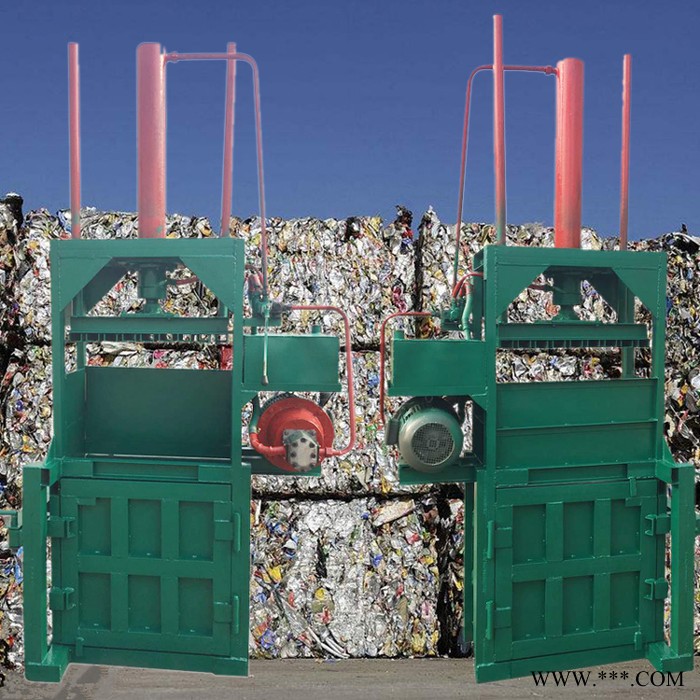 立式薄膜液压打包机 废旧物品压缩打包机 吨袋压包机图2