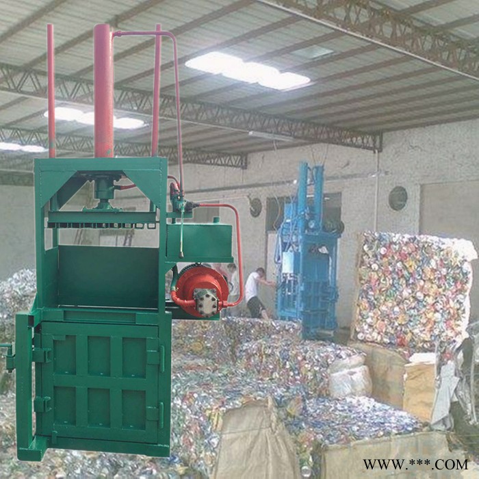 立式薄膜液压打包机 废旧物品压缩打包机 吨袋压包机图8
