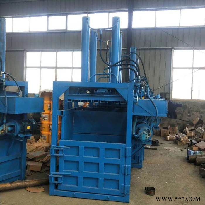 安徽废铝不锈钢打包机 编织袋废纸箱压块机 塑钢打包机图3