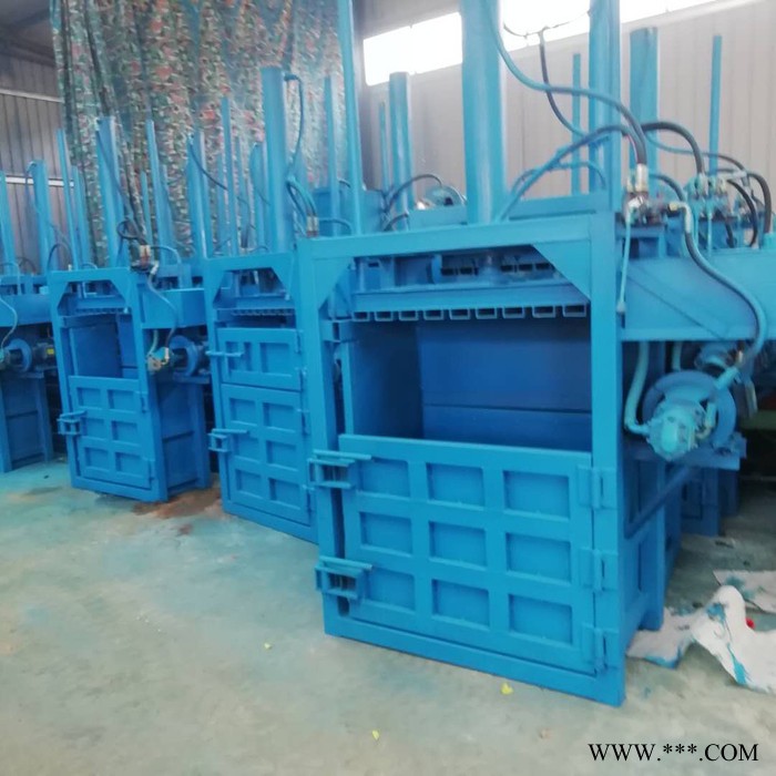 安徽废铝不锈钢打包机 编织袋废纸箱压块机 塑钢打包机图4