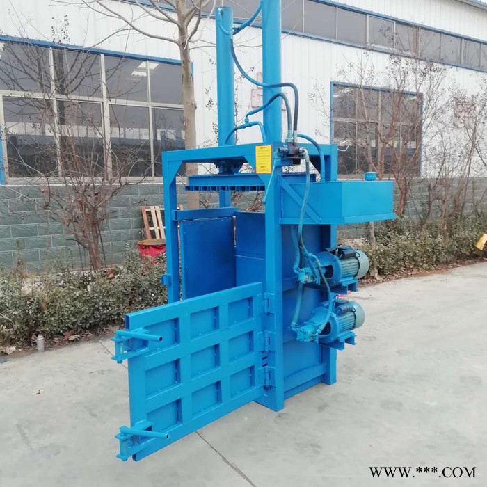 安徽废铝不锈钢打包机 编织袋废纸箱压块机 塑钢打包机图8