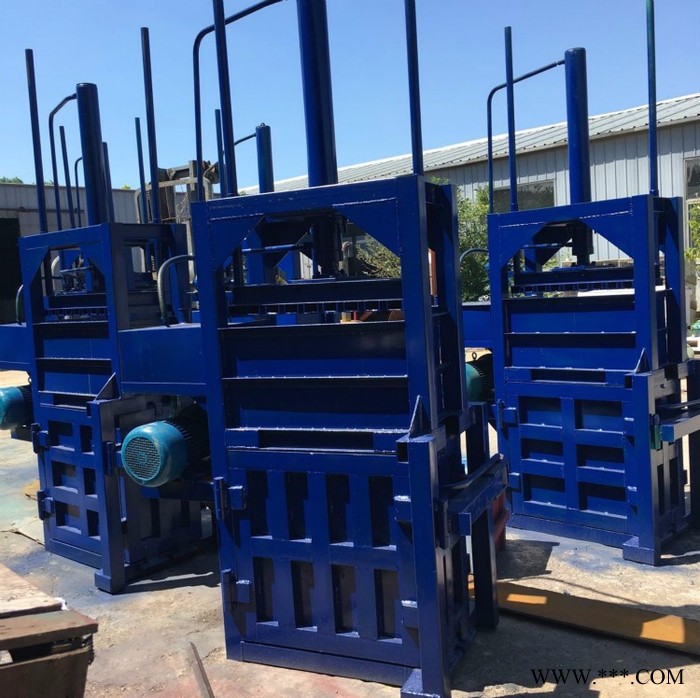 80吨双缸立式液压打包机价格 废纸废品压缩打包机 塑料瓶易拉罐编织袋打包机图8