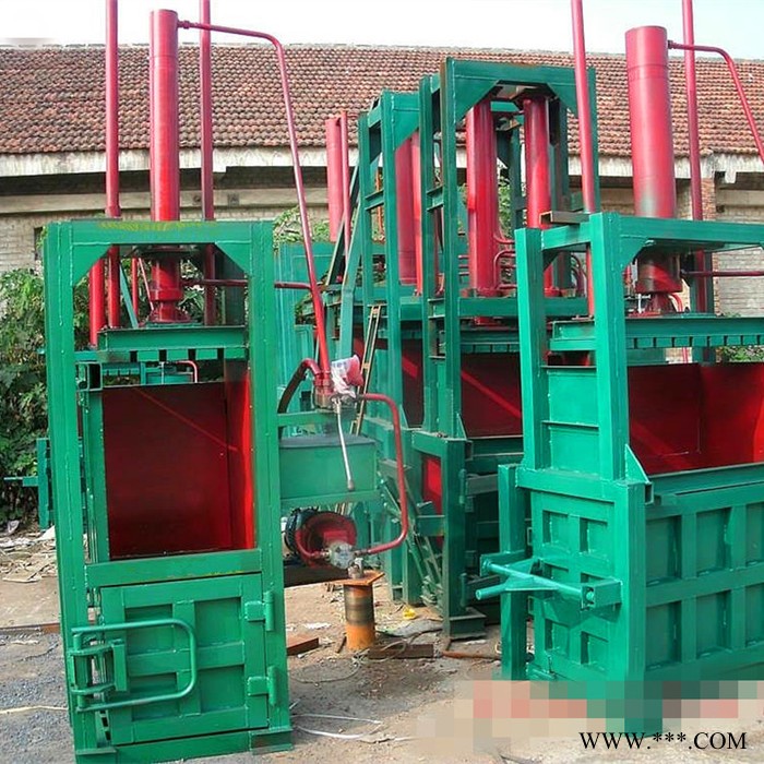 80吨双缸立式液压打包机价格 废纸废品压缩打包机 塑料瓶易拉罐编织袋打包机图6