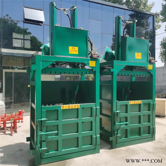 启航 纸壳废纸皮液压打包机 编织袋打包机 易拉罐压块机厂家图4