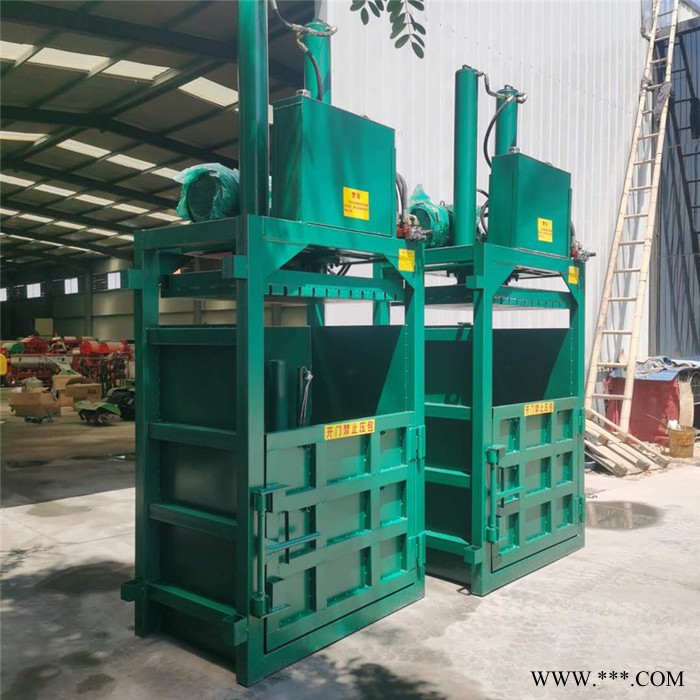 启航 纸壳废纸皮液压打包机 编织袋打包机 易拉罐压块机厂家图8