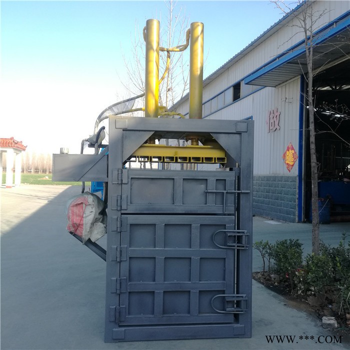 多功能海绵液压打包机-秸秆稻草20吨液压打包机-坚固耐用涂料桶压块机压合紧实图4